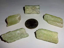 Load image into Gallery viewer, Sublime Gifts - Pink &amp; Green Watermelon Tourmaline A Grade Raw Natural Rough Mini Log / Crystal Healing Gemstone Collectible Display or Wrapping Gemstone
