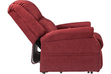 Load image into Gallery viewer, NM-101 Windermere Mega Motion Ultimate Power Lift Recliner Infinite Position Lay Flat and Zero Gravity Recliner. Duo Motors. Control Foot Rest &amp; Back Separately. Ext Length. 77"(Burgungy)
