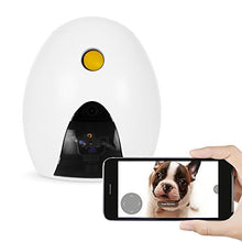 Load image into Gallery viewer, FunPaw Q Cat &amp; Dog Treat Dispenser w/ Toy Laser: Monitor from Anywhere w/ The App, 720p Hi-Res Pet Camera &amp; 2-Way Audio
