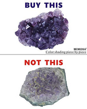 Load image into Gallery viewer, Mimosa Healing Crystal Wands,Mini Size Natural Crystal Quartz Standing Point|1-2.5'' Amethyst Crystal,Rainbow Fluorite Crystal &amp;Natural Black Tourmaline in Quartz Crystal Tower&amp;Deep Amethyst Cluster
