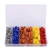 Load image into Gallery viewer, EFIXTK 158PCS Electrical Wire Connectors Screw Terminals,with Spring Insert Twist Nuts Caps Connection Assortment Set
