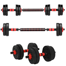Load image into Gallery viewer, yuai Adjustable Dumbbell Pair, 22LB Dumbbell Set, Dumbbell Combination Environmental Dumbbell Barbell for Strength Training, Weight Loss, Workout Bench, Gym Equipment, and Home Heavy Dumbbells
