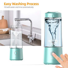 Load image into Gallery viewer, [2020 Upgraded Version]Hotsch Portable Blender, Personal Size Blender Juicer Cup for Juice Crushed Ice Smoothies and Shakes, 4000mAh USB Rechargeable with Six Blades, Mini Blender for Sports, Office, Travel, Gym and Outdoors
