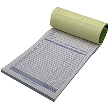 Load image into Gallery viewer, Online Best Service 5 Pack Large Sales Order Book Receipt Invoice Duplicate Carbonless 50 Sets 5.5" X 8"5
