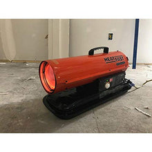 Load image into Gallery viewer, HeatFast Force air heater, 75K, orange
