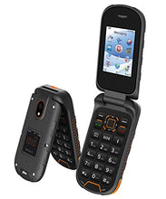 Load image into Gallery viewer, Rugged Flip Phone 4G GSM Unlocked Water Proof Shock Proof IP68 Military Grade ATT Tmobile Cricket Metro Straight Talk - ORG
