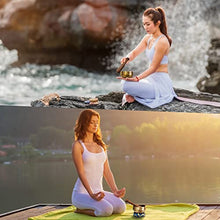 Load image into Gallery viewer, Tibetan Singing Bowl Set - Sing Bowl Unique Gift Helpful for Meditation, Yoga, Relaxation, Chakra Healing, Prayer and Mindfulness (Golden)
