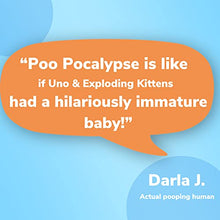 Load image into Gallery viewer, Poo Pocalypse Card Game - The Hilarious Family Party Game for Kids &amp; Adults. [Perfect for Family Game Night]
