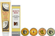 Load image into Gallery viewer, Burt's Bees Classics Gift Set, 6 Products in Giftable Tin – Cuticle Cream, Hand Salve, Lip Balm, Res-Q Ointment, Hand Repair Cream and Foot Cream
