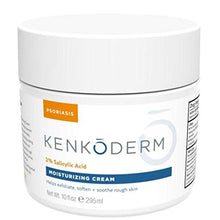 Load image into Gallery viewer, Kenkoderm Psoriasis Moisturizing Cream - 10 oz | 1 Jar | Dermatologist Developed | Fragrance + Color Free
