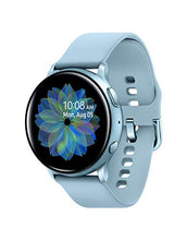 Load image into Gallery viewer, Samsung Galaxy Watch Active2 W/ Enhanced Sleep Tracking Analysis, Auto Workout Tracking, and Pace Coaching (40mm, GPS, Bluetooth), Silver - US Version with Warranty
