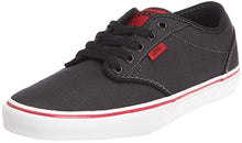 Load image into Gallery viewer, VANS MENS ATWOOD TEXTILE SHOES BLACK CHILLI SIZE 10.5
