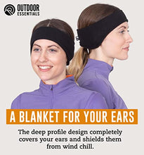 Load image into Gallery viewer, Ear Warmer Headband - Winter Fleece Running Ear Band Covers for Cold Weather - Warm &amp; Cozy Ear Muffs for Cycling &amp; Sports
