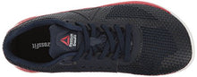 Load image into Gallery viewer, Reebok Women's CROSSFIT Nano 7.0 Running Shoe, Collegiate Navy/Primal Red/White/Black, 5 M US
