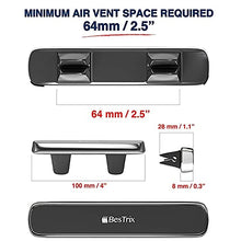 Load image into Gallery viewer, Bestrix Magnetic Phone Car Holder Air Vent | Super Strong Magnet Car Cell Phone Mount - Luxury Design Fits All Smartphones - iPhone 11/11 Pro/Xs/XS Max / 8/7 / 6, Google Pixel, Samsung Galaxy &amp; More
