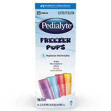 Load image into Gallery viewer, Pedialyte Electrolyte Solution Pops Variety (Does not ship frozen) 16-2.1 oz Pops
