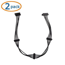 Load image into Gallery viewer, Cable Matters 2-Pack 15 Pin SATA to 4 SATA Power Splitter Cable - 18 Inches

