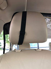 Load image into Gallery viewer, Car Partition for SUVs Sneeze Guard with AC Window for Rear Portable Removable Foldable
