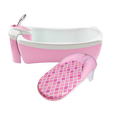 Load image into Gallery viewer, Summer Lil Luxuries Whirlpool Bubbling Spa &amp; Shower (Pink) – Luxurious Baby Bathtub with Circulating Water Jets – Includes Deluxe Newborn Sling and Clean Rinse Spa/Shower Unit
