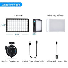 Load image into Gallery viewer, Lume Cube Video Conference Lighting Kit | Live Streaming, Video Conferencing, Remote Working | Lighting Accessory for Laptop, Adjustable Brightness and Color Temperature, Computer Mount Included
