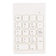 Load image into Gallery viewer, Lightweight Numeric Keypad, Wireless Keyboard, Nummer Keyboard, 18 Keys for PC(White)
