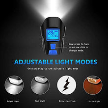 Load image into Gallery viewer, Xinji Bike Light USB Bicycle Speedometer Rechargeable LED Bicycle Light Set

