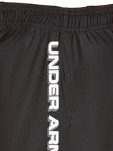 Load image into Gallery viewer, Under Armour Boys' Prototype Wordmark Shorts , Black (001)/Pitch Gray , Youth Medium
