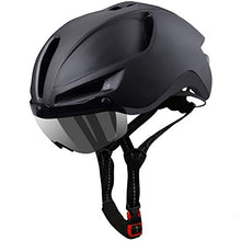Load image into Gallery viewer, KINGLEAD Bike Helmet, Bicycle Helmet Men CPSC Certified with USB Charging Light&amp;Detachable Magnetic Goggles UV Protective&amp;Reflective Adjustment Straps&amp;Carry Bag Mountain/Road Cycling Helmets(KL-089)
