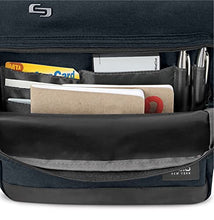 Load image into Gallery viewer, Solo New York Duane Hybrid Convertible Laptop Briefcase, Slate, One Size

