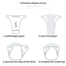 Load image into Gallery viewer, ACHICOO Ice Silk Mesh Baby Diaper Cool Breathable Summer Stretch Diaper Cover Yellow M
