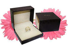 Load image into Gallery viewer, Black Diamond Halo Ring 1 Carat Total Weight 14K Yellow Gold (Ring Size 7)
