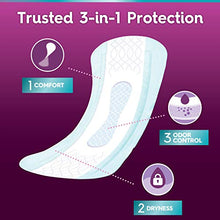 Load image into Gallery viewer, Poise Ultra Thin Incontinence Pads for Women, Moderate Absorbency, Regular Length, 144 Count (3 Packs of 48) (Packaging May Vary)
