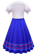 Load image into Gallery viewer, Kids Encanto Costume Mirabel Isabela Pepa Dress Mirabel/Isabela Madrigal Cosplay Princess Skirt with Bag Suits for Girls
