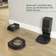 Load image into Gallery viewer, iRobot Roomba s9+ (9550) Robot Vacuum &amp; Braava Jet m6 (6112) Robot Mop Bundle - Wi-Fi Connected, Smart Mapping, Powerful Suction, Precision Jet Spray, Corners &amp; Edges, Ideal for Multiple Rooms

