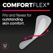 Load image into Gallery viewer, U by Kotex Barely There Thin Panty Liners, Light Absorbency, Regular Length, Unscented, 100 Count (Packaging May Vary)
