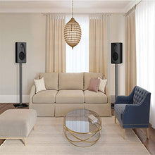 Load image into Gallery viewer, PERLESMITH Universal Floor Speaker Stands 26 Inch for Surround Sound, Klipsch, Sony, Edifier, Yamaha, Polk &amp; Other Bookshelf Speakers Weight up to 22lbs - 1 Pair
