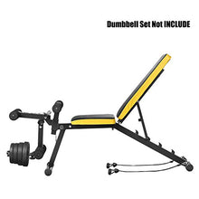 Load image into Gallery viewer, ZENOVA Adjustable Weight Bench, Multi-Purpose Flat Incline Decline Exercise Workout Bench for Home Gym
