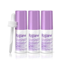 Load image into Gallery viewer, Women's Rogaine 2% Minoxidil Topical Solution for Hair Thinning and Loss, Topical Treatment for Women's Hair Regrowth, 3-Month Supply
