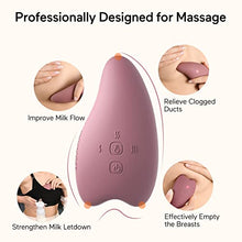 Load image into Gallery viewer, Momcozy Double Lactation Massager Warming for Breastfeeding, Pumping, Heat &amp; Vibration for Improve Milk Flow, Breastfeeding Essentials for Clogged Ducts, Engorgement
