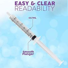 Load image into Gallery viewer, Care Touch Luer Lock Syringes | Disposable 3mL Count Syringes - No Needles | Great for Oral Medicine and Home Care, 100 Count
