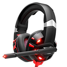 Load image into Gallery viewer, RUNMUS Gaming Headset Xbox One Headset with 7.1 Surround Sound, PS4 Headset with Noise Canceling Mic &amp; LED Light, Compatible with PC, PS4, Xbox One Controller(Adapter Not Included)
