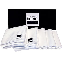 Load image into Gallery viewer, Premium Set Shoe Shining Cloths 3 Flannel &amp; 2 Microfiber | Best for Buffing,Cleaning &amp; Polishing Leather
