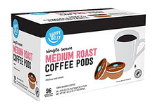 Load image into Gallery viewer, Amazon Brand - 96 Ct. Happy Belly Medium Roast Coffee Pods, Compatible with K-Cup Brewer

