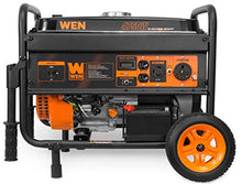 Load image into Gallery viewer, WEN 56475 4750-Watt Portable Generator with Electric Start and Wheel Kit
