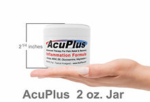 Load image into Gallery viewer, AcuPlus Pain Relief Cream - Advanced Fast Acting, Long Lasting &amp; Powerful Topical Pain Relief from Bursitis, Arthritis, Tendonitis, Joint Pain, Knee Pain, Back Pain and Muscle Ache (2 Ounces)
