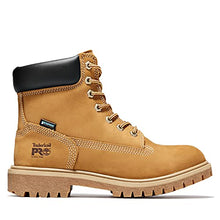 Load image into Gallery viewer, Timberland PRO Women's Direct Attach 6 Inch Steel Safety Toe Insulated Waterproof Industrial Work Boot, Wheat Nubuck, 7.5
