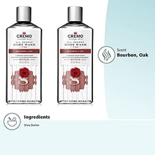 Load image into Gallery viewer, Cremo Rich-Lathering Body Wash A Sophisticated Blend of Distiller’s Spice, Fine Bourbon and White Oak, 16 Fl Oz, (2-Pack)
