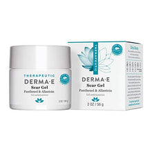 Load image into Gallery viewer, DERMA E Scar Gel - Therapeutic gel with Panthenol &amp; Allantoin - Effective treatment &amp; natural scar removal. Treats acne scars, burns, tattoos, callouses, &amp; stretchmarks
