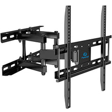 Load image into Gallery viewer, TV Wall Mount Dual Articulating Arms, Full Motion Swivel Extension Tilt TV Mount, Fits for Most 26"-55" Flat Curved TVs with Max VESA 400x400mm, Supports up to 77lbs by Pipishell
