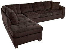 Load image into Gallery viewer, Homelegance Emilio 110" x 78" Fabric Sectional Sofa, Chocolate
